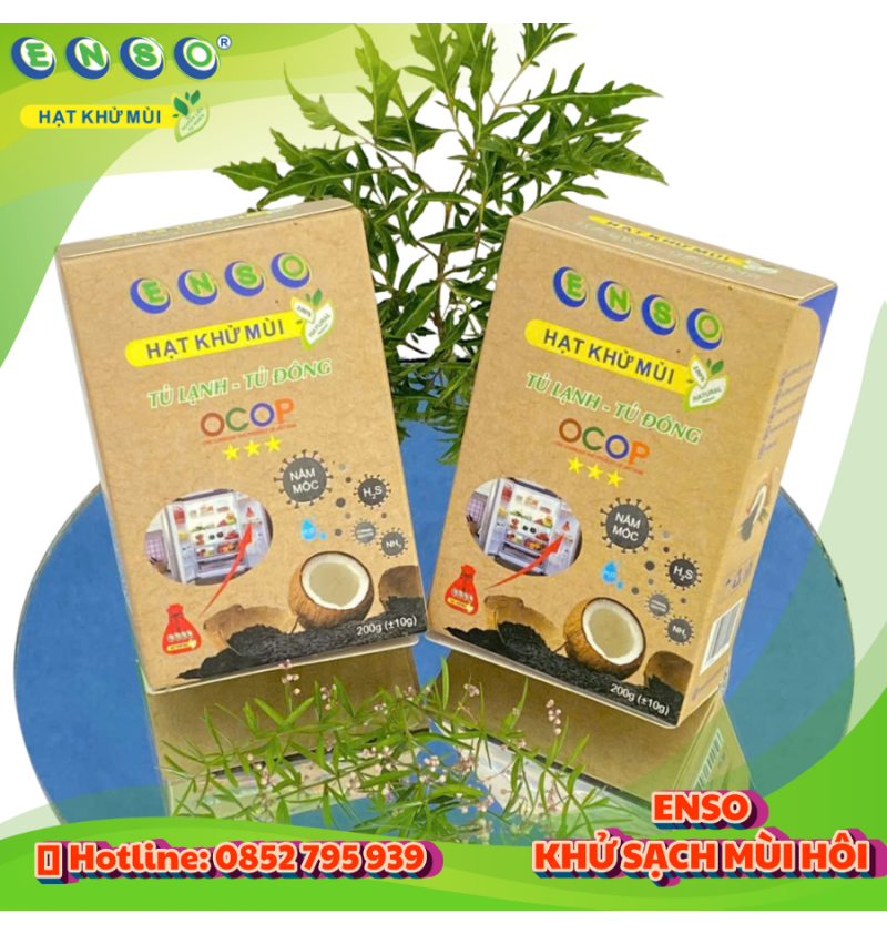 HẠT KHỬ MÙI TỦ LẠNH-TỦ ĐÔNG  - 01 THÙNG (24 HỘP)