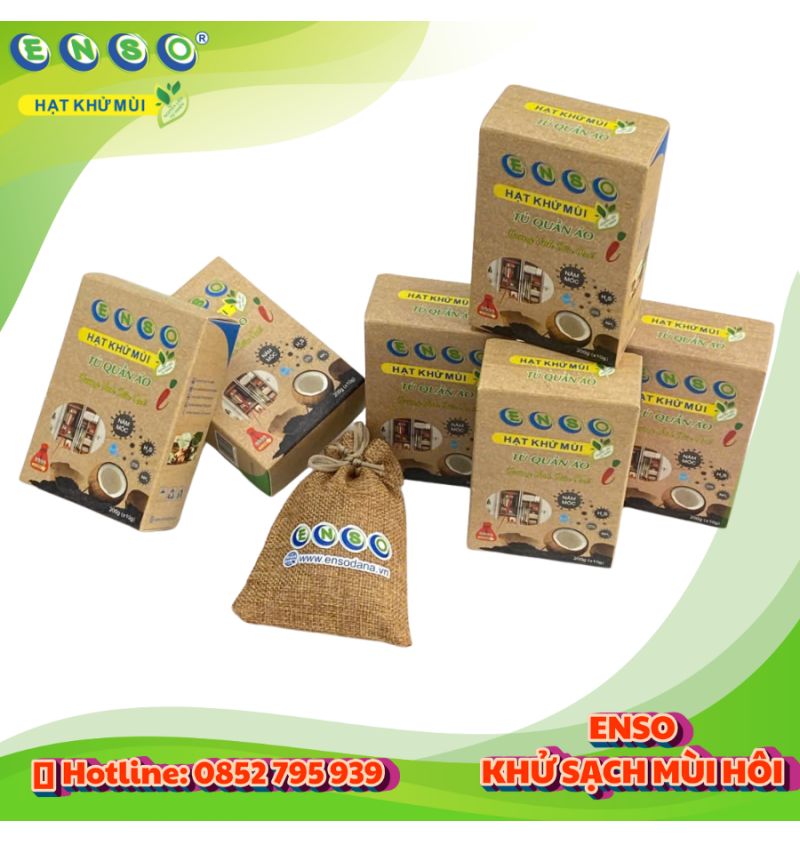 HẠT KHỬ MÙI TỦ QUẦN ÁO - 01 THÙNG (24 HỘP)