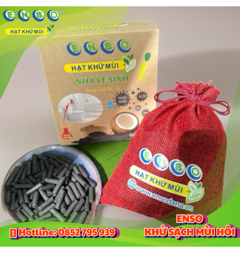 HẠT KHỬ MÙI NHÀ VỆ SINH - 01 THÙNG (24 HỘP)