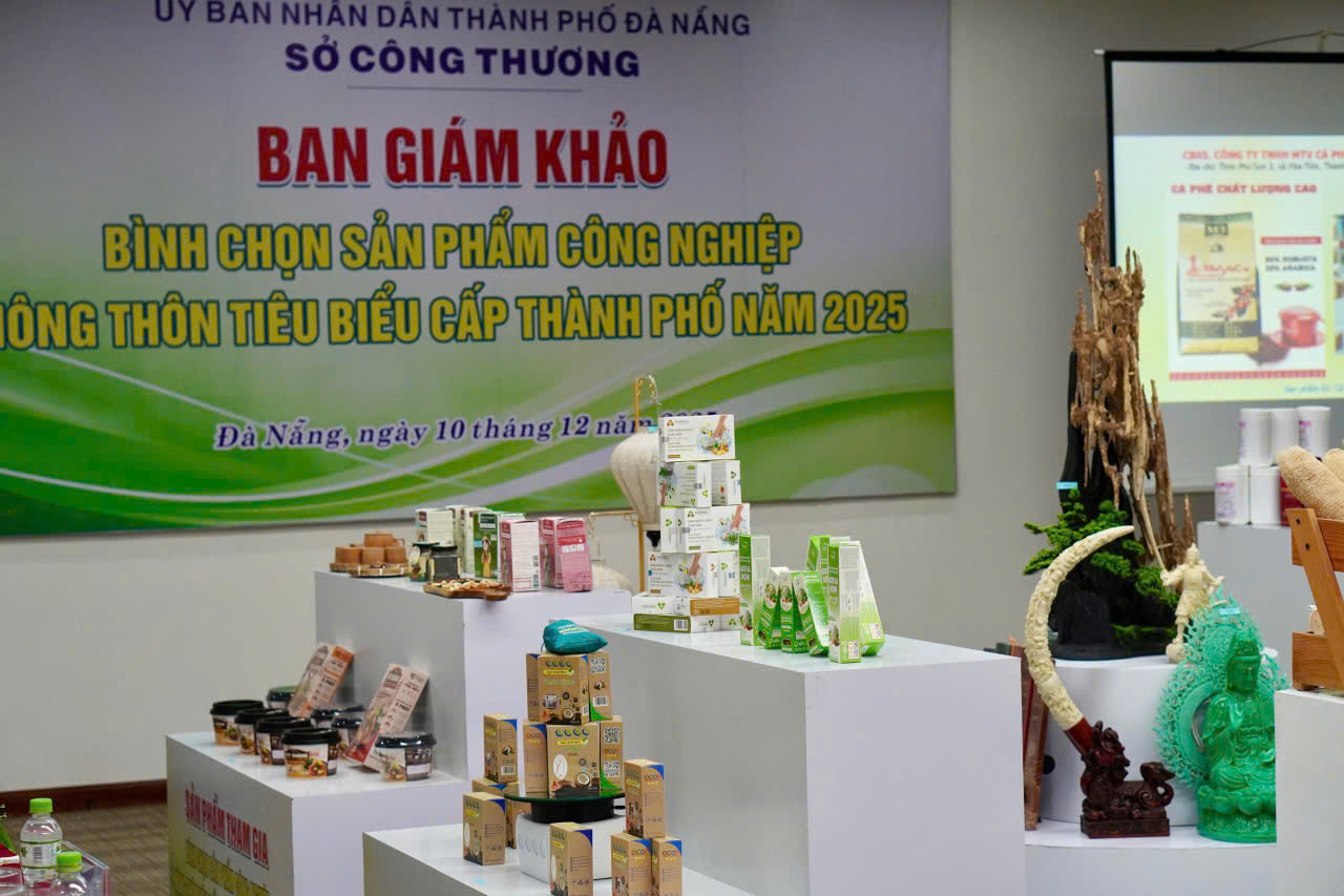ENSO THAM GIA SẢN PHẨM CÔNG NGHIỆP NÔNG THÔN TIÊU BIỂU CẤP THÀNH PHỐ NĂM 2025