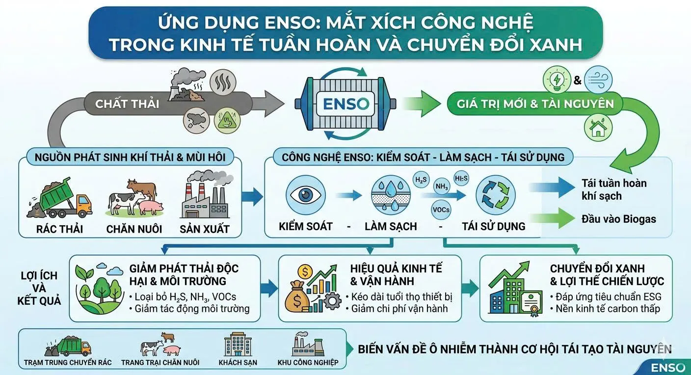 Công dụng tuyệt vời ENSO mang lại