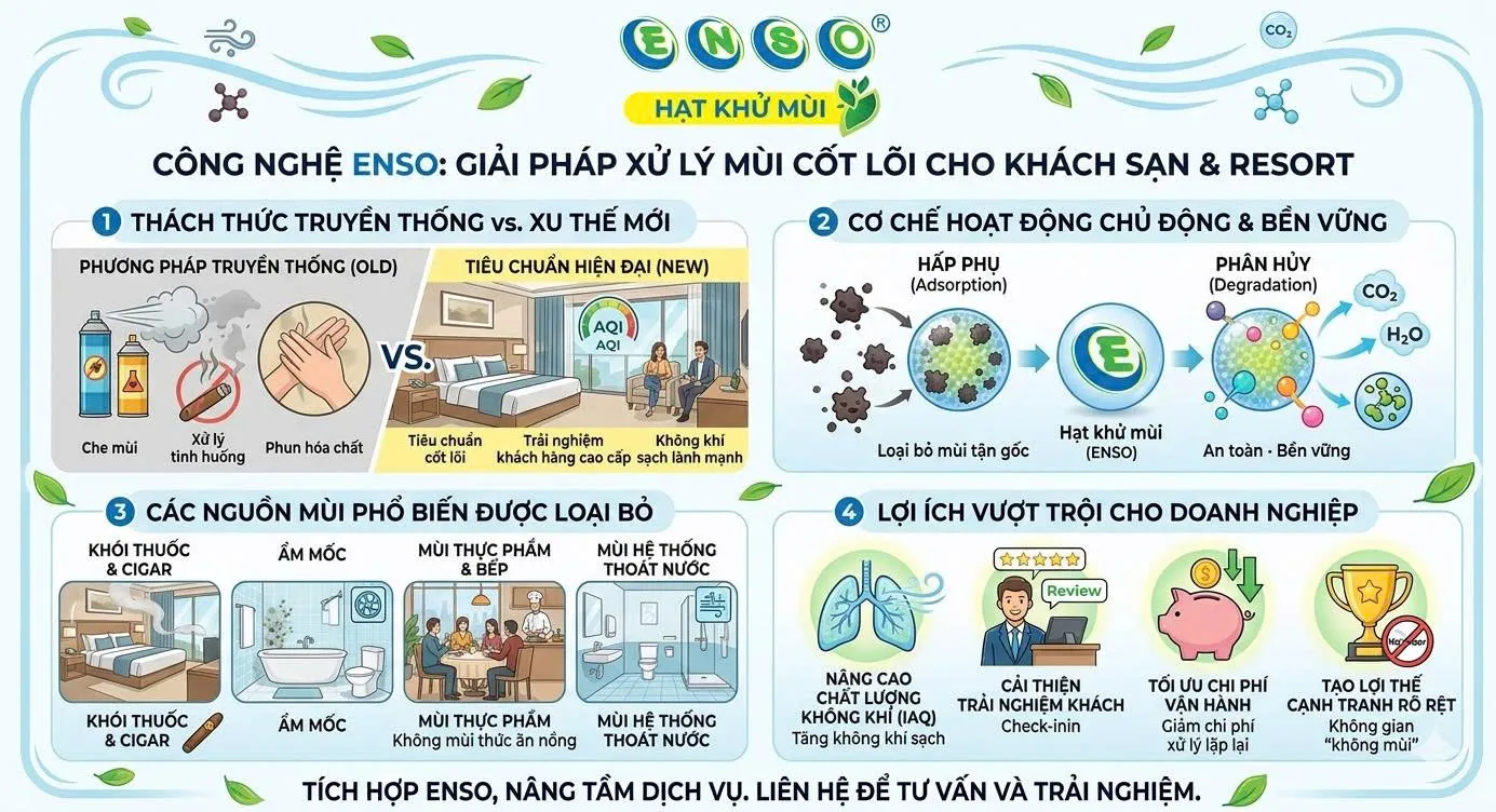 Công dụng tuyệt vời ENSO mang lại
